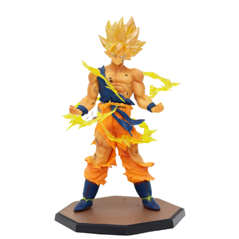 Mô hình đồ chơi - SonGoku super saiyan siêu đẹp kèm hiệu ứng - Dragon Ball