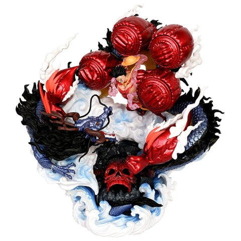 Mô Hình OnePiece Luffy gear 4 Đại chiến kaido