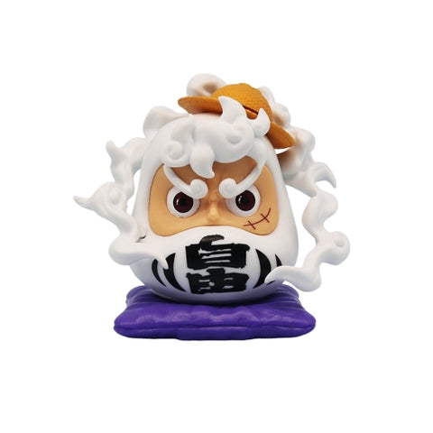 Mô Hình OnePiece luffy chibi Tượng thần tài Daruma