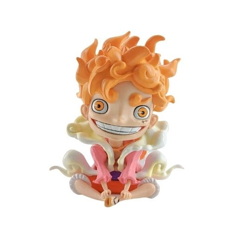 Mô hình đồ chơi - Luffy gear 5 nika màu cam chibi siêu dễ thương - OnePiece