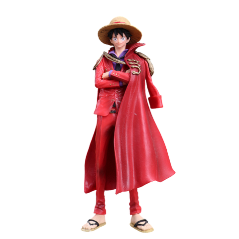Mô hình đồ chơi - luffy mũ rơm áo choàng đỏ bản kỉ niệm 20 năm - One Piece