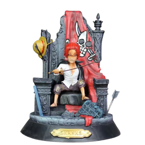 Mô hình đồ chơi - Shanks Tóc Đỏ - One Piece - Có Hộp Màu