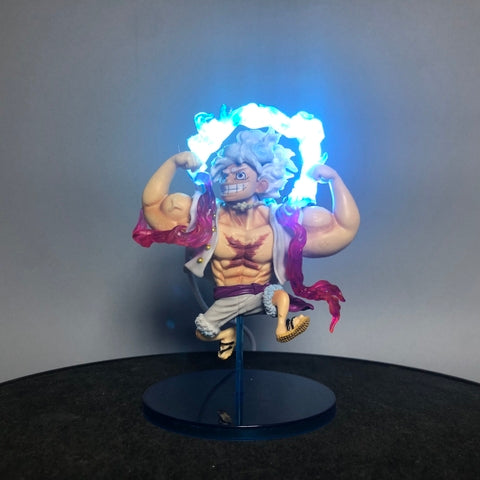 Mô Hình OnePiece Luffy Gear 5 cơ bắp chế led siêu đẹp