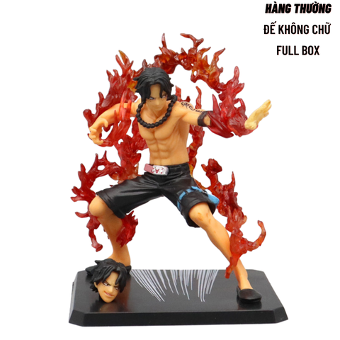 ( Hàng Thường ) Mô hình  ACE  Cao 15cm đế không chữ  - Bộ Fzero - One Piece