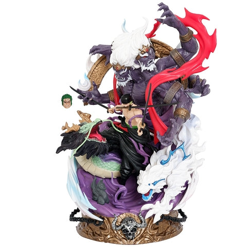 Mô Hình OnePiece Zoro Asura trạng thái chiến đấu có quỷ + đầu thay thế