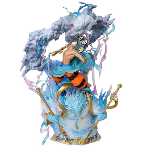 Mô Hình One Piece Enel Chúa Trời siêu phẩm trạng thái chiến đấu
