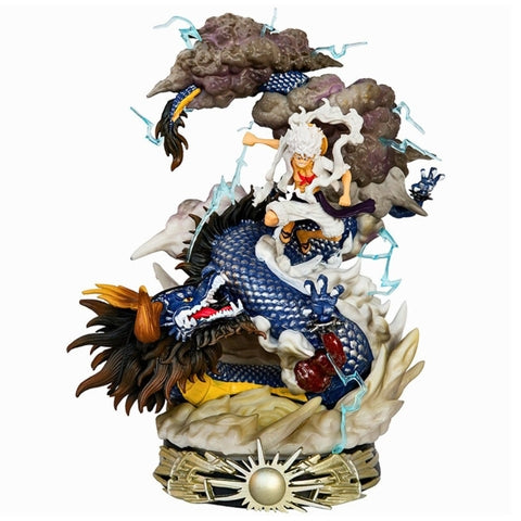 Mô Hình OnePiece Luffy Gear 5 đại chiến rồng Kaido