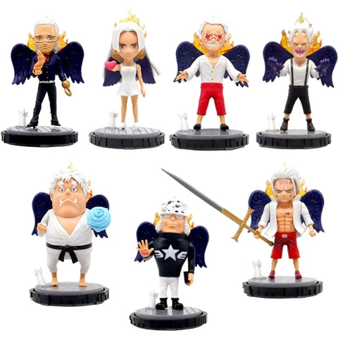 Mô hình OnePiece Bộ 7 nhân vật Chibi Seraphim