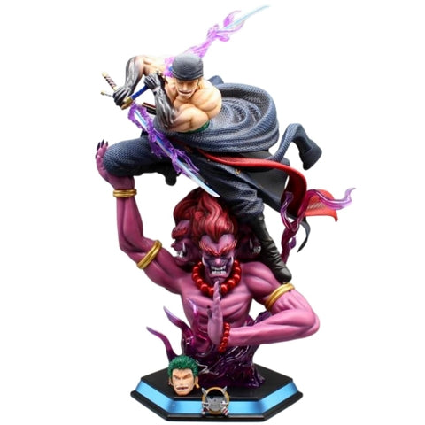 Mô Hình OnePiece Zoro Đứng trên Tượng quỷ Asura