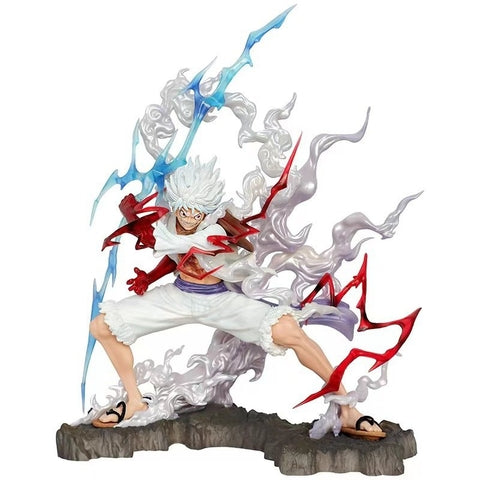 Mô Hình OnePiece Luffy gear 5 tcầm sét chiến đấu