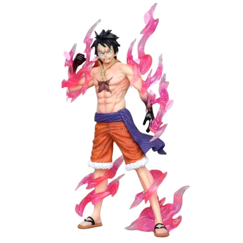 Mô hình OnePiece Luffy Haki hoa anh đào dáng đứng