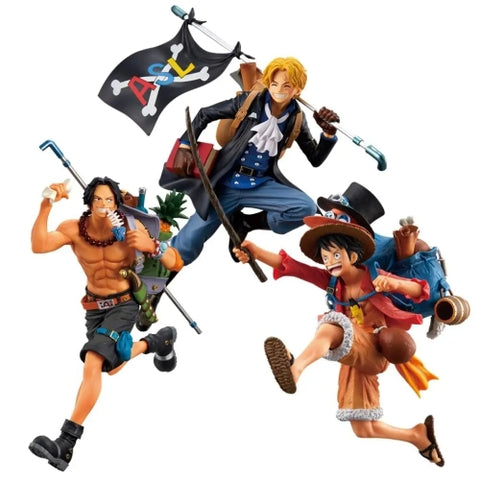 Mô Hình One Piece bộ 3 anh em Luffy , sabo , ACE