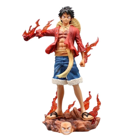 Mô Hình OnePiece Luffy Haki hoa anh đào